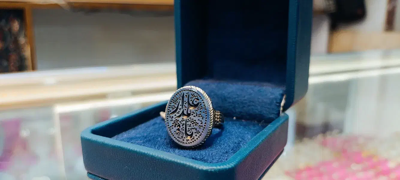 انگشتر عقیق یمنی|جواهرات|ری, هاشمآباد|دیوار