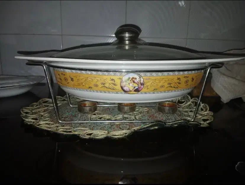 سوفله خوری چینی|ظروف سرو و پذیرایی|مشهد, عبادی|دیوار