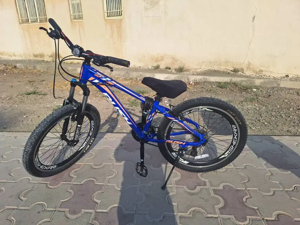 دوچرخه ۲۴ راش بدنه آلومینیوم درحد نو|دوچرخه، اسکیت، اسکوتر|شاهین‌شهر, فردوسی|دیوار
