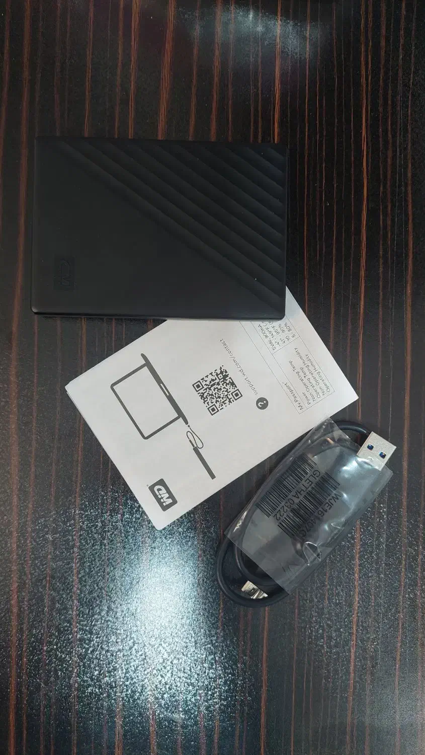 هارد اکسترنال ۲ ترابایت western digital mypassport|قطعات و لوازم جانبی رایانه|قم, زنبیل آباد|دیوار