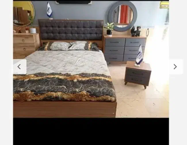 سرویس خواب دونفره با ضمانت|تخت و سرویس خواب|قزوین, |دیوار