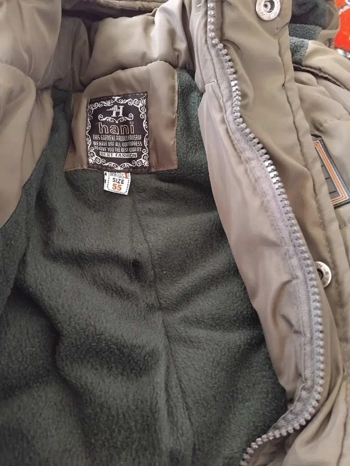 کاپشن بچه گانه سایز ۵۵|کفش و لباس بچه|فارسان, |دیوار