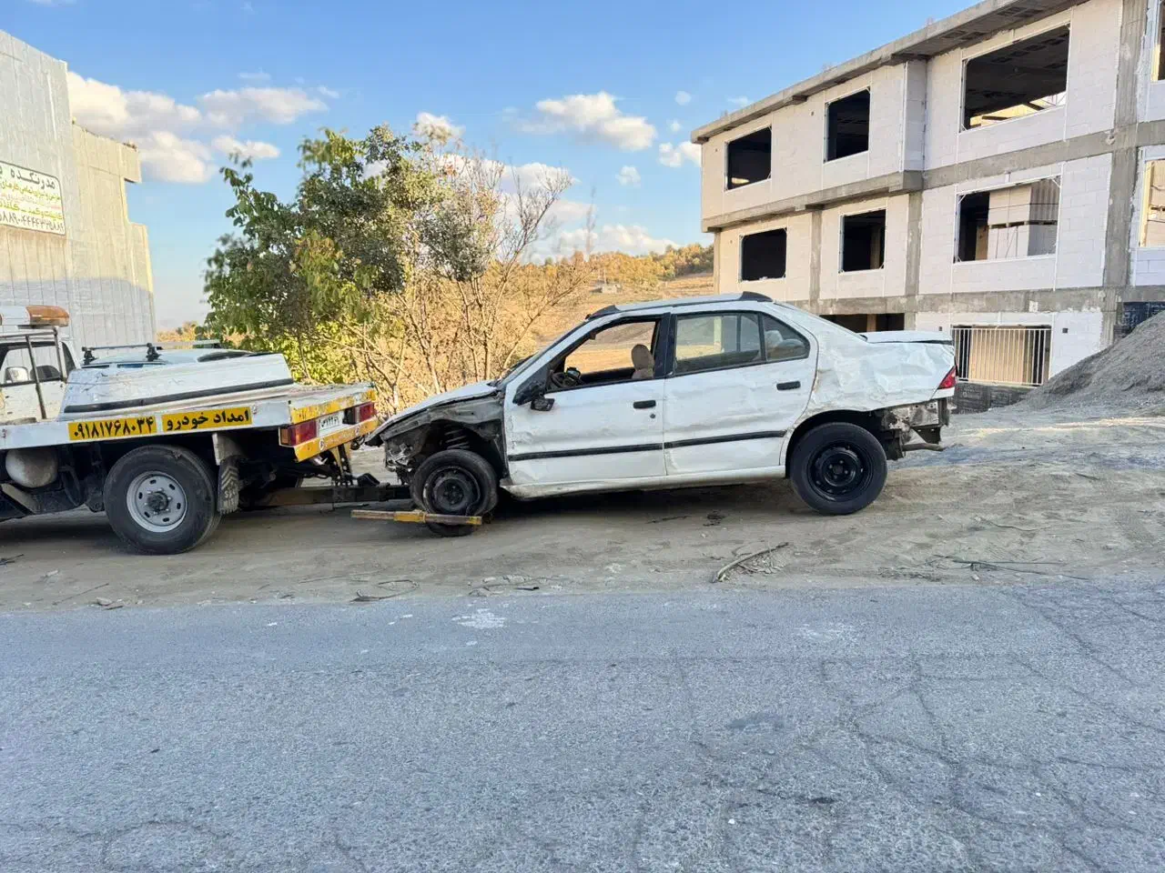 سمند تصادفی ال ایکس ۸۸|خودرو سواری و وانت|سنندج, |دیوار