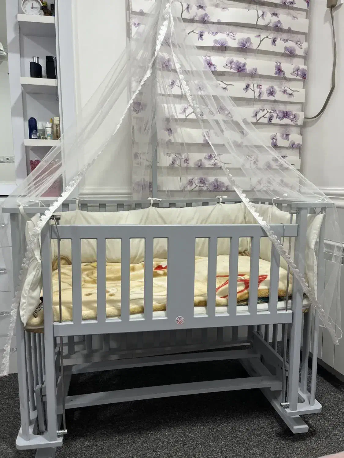 گهواره و تخت کنار مادر|تخت و سرویس خواب|خورموج, |دیوار