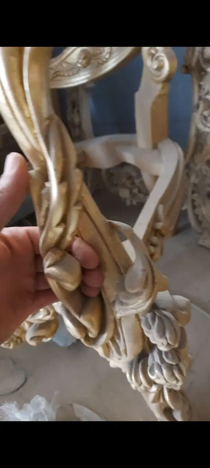 سرویس خواب چوبی ، کنسول ، ویترین ، مبل تک سلطنتی|بوفه، ویترین، کنسول|رباط‌کریم, رباط‌کریم|دیوار