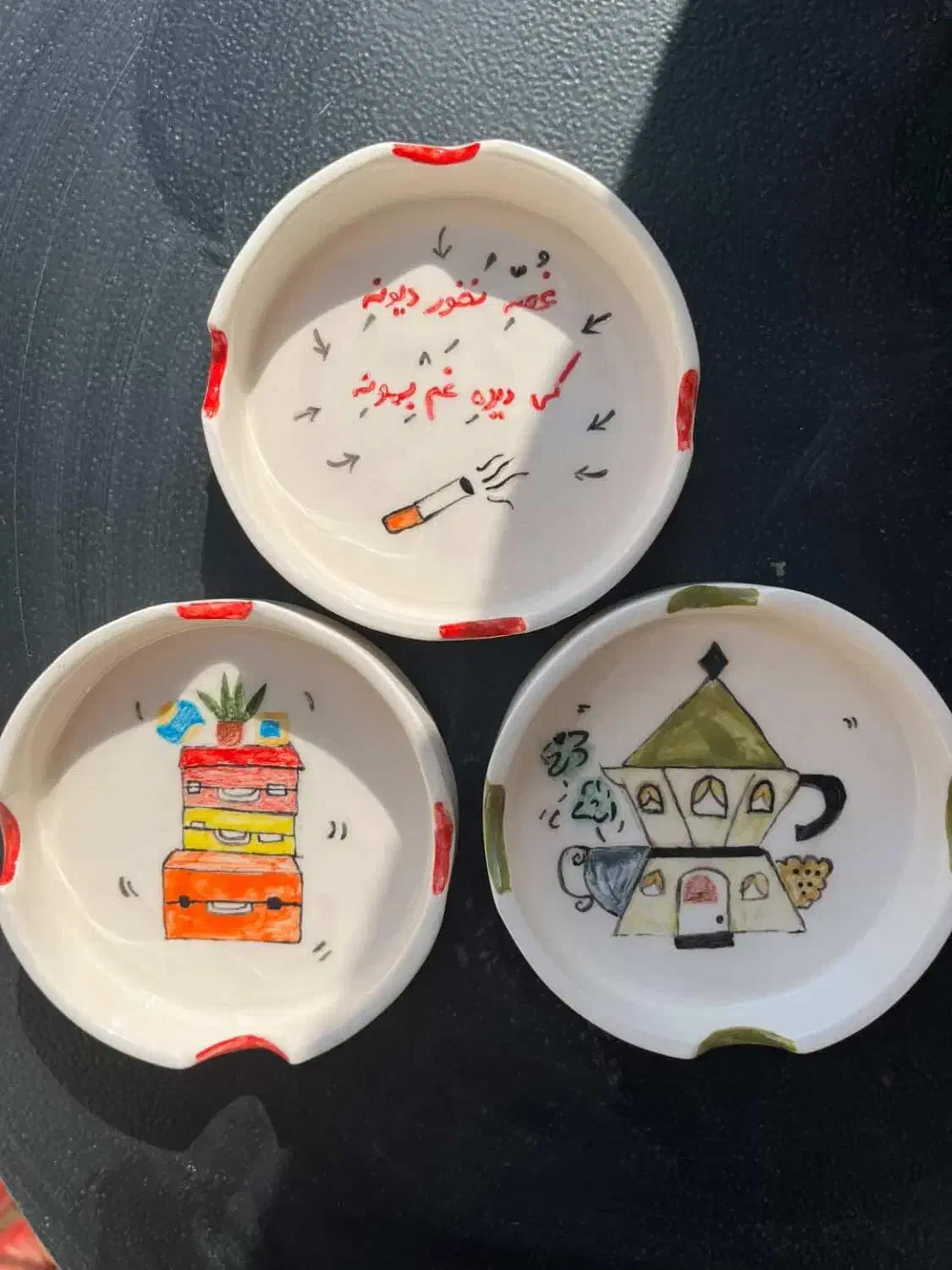 ظروف تزئینی|صنایع دستی و سایر لوازم تزئینی|قم, خداکرم|دیوار