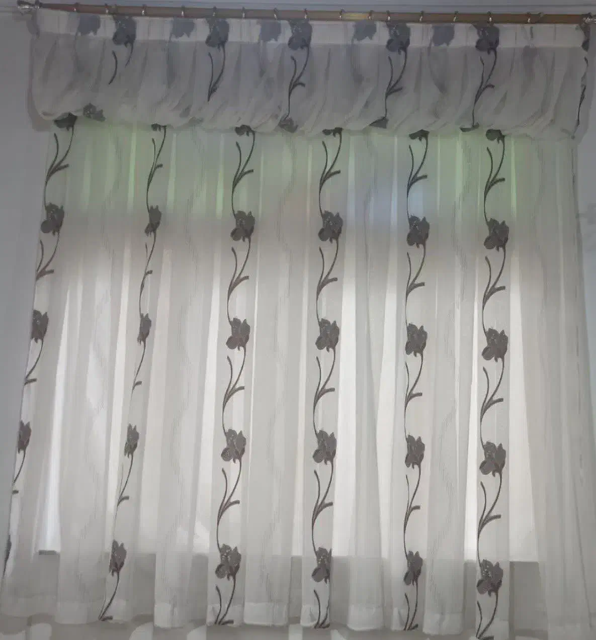 پنج عدد پرده سالم مناسب اتاق خواب|پرده، رانر، رومیزی|ماسال, |دیوار