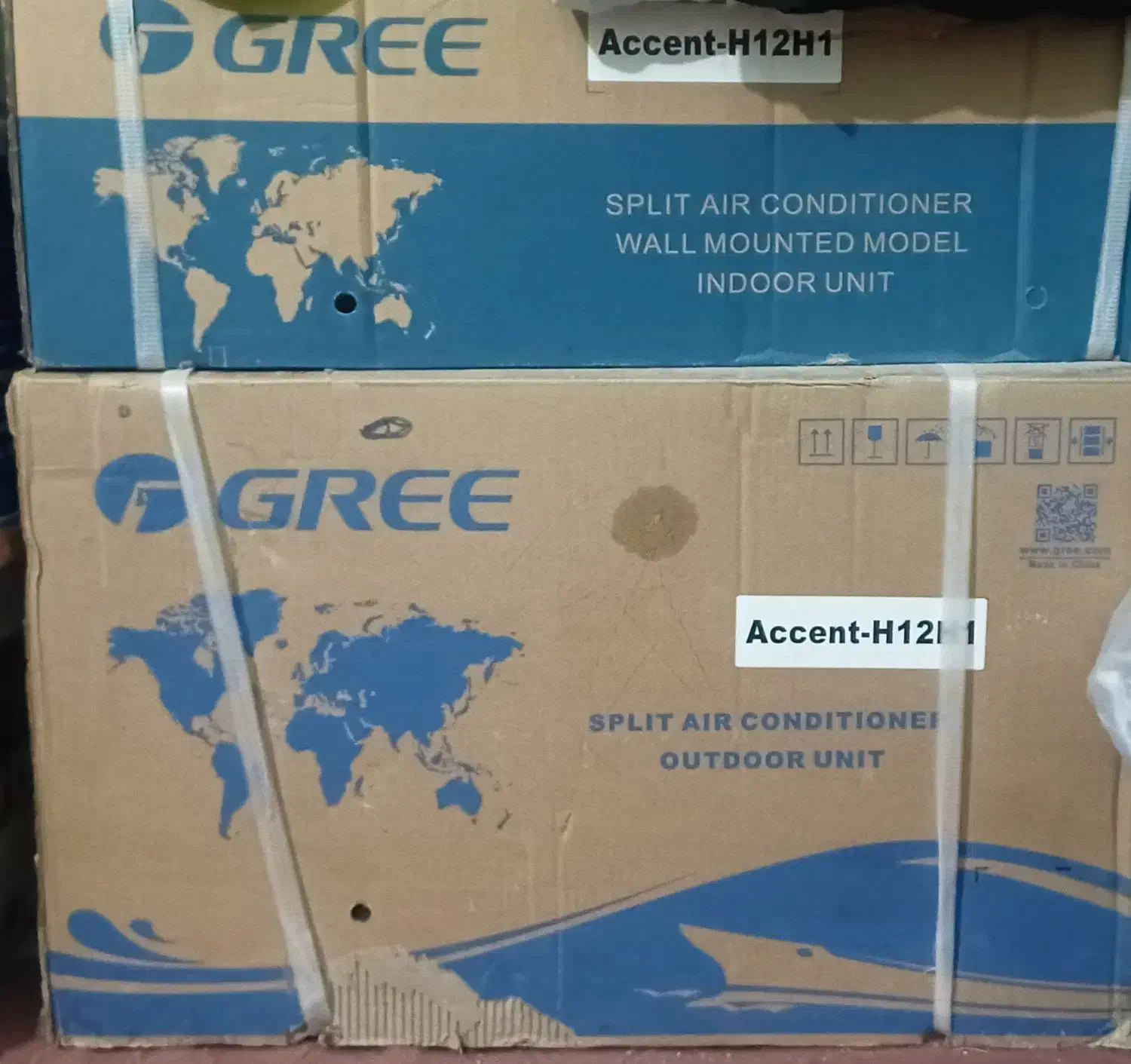 اسپلیت ۱۲هزار گری|کولر گازی و فن‌کوئل|قصرقند, |دیوار