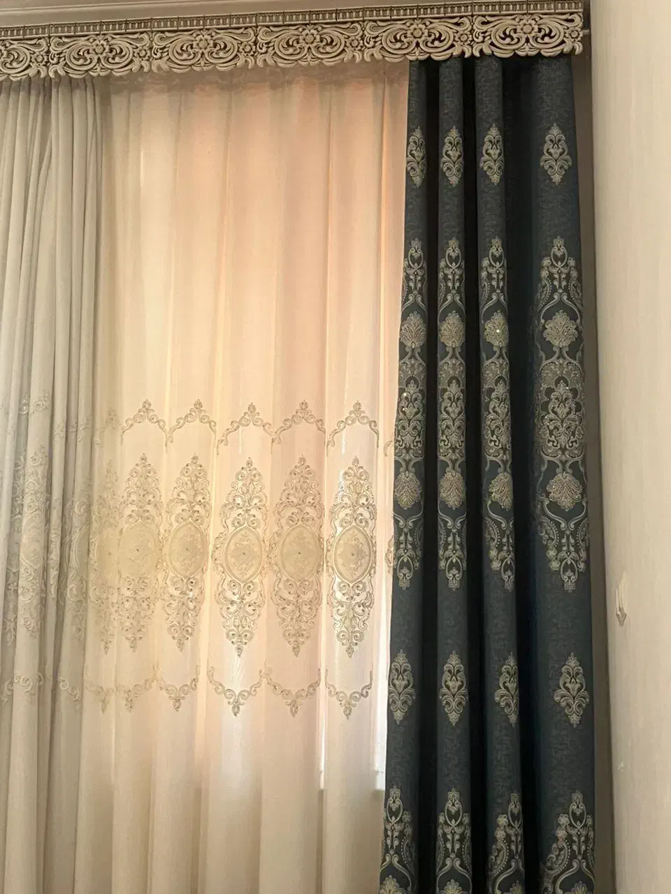 فروش پرده سلطنتی|پرده، رانر، رومیزی|نی‌ریز, |دیوار