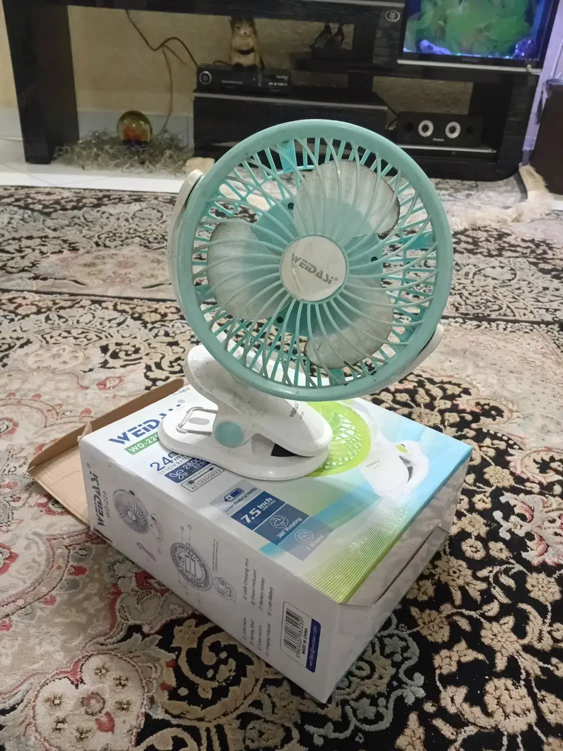 پنکه شارژی|پنکه و تصفیهکنندهٔ هوا|تهران, هاشمی|دیوار