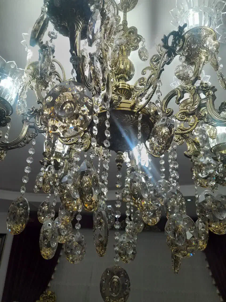 لوستر برنز|لوستر و چراغ آویز|اراک, |دیوار