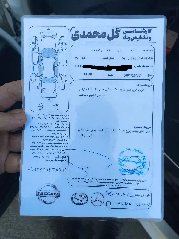 ساینا مدل 99|خودرو سواری و وانت|قرچک, زیبا شهر|دیوار