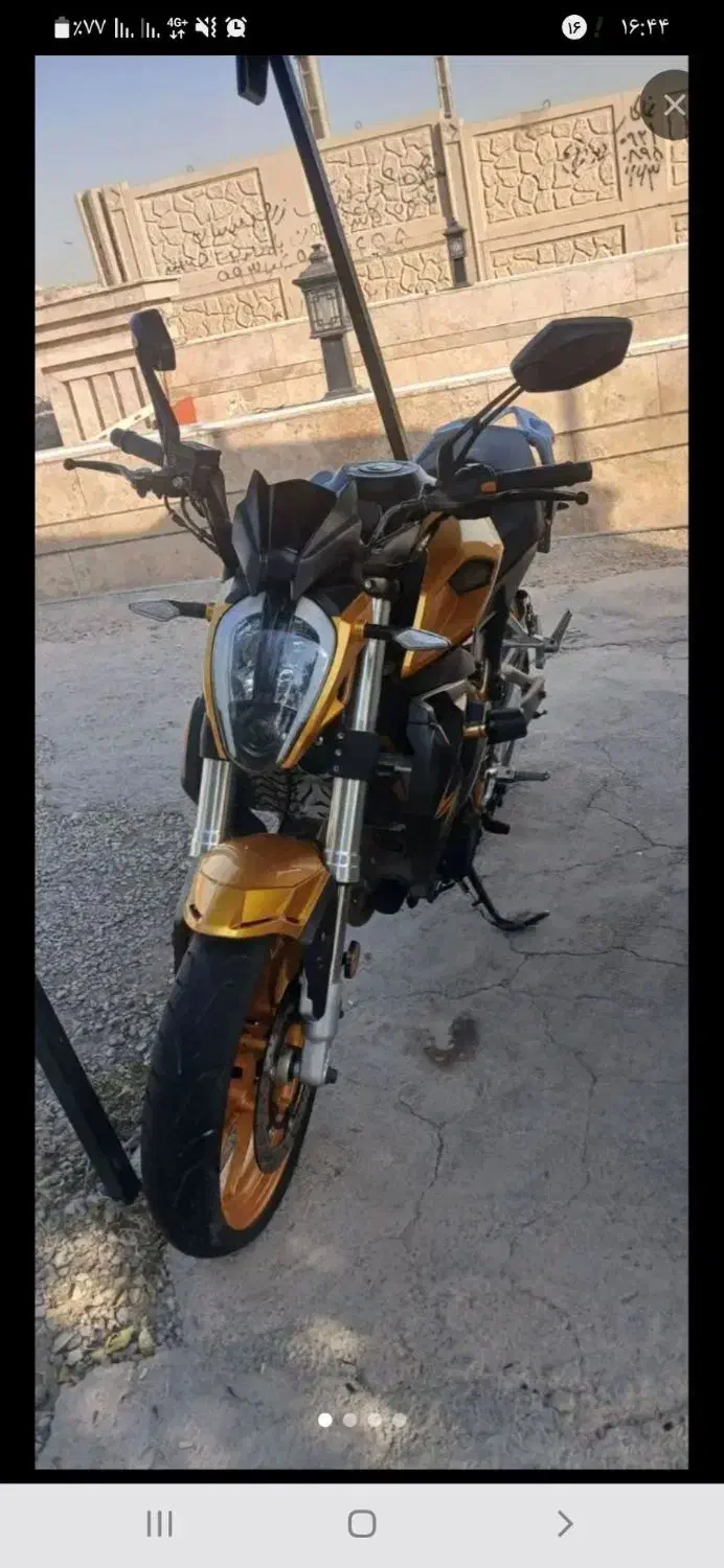 موتور جفت سیلندر بنلتا۳۰۰|موتورسیکلت|محمدیه-قزوین, |دیوار