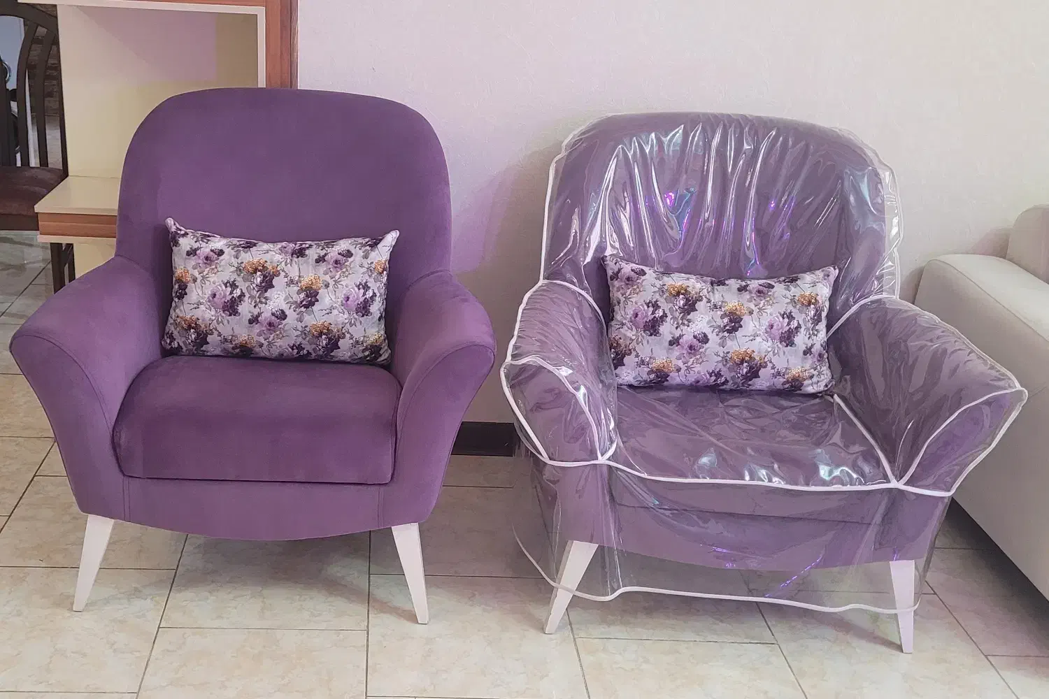 مبل تک نفره|مبلمان خانگی و میز عسلی|پردیس, فاز ۲|دیوار