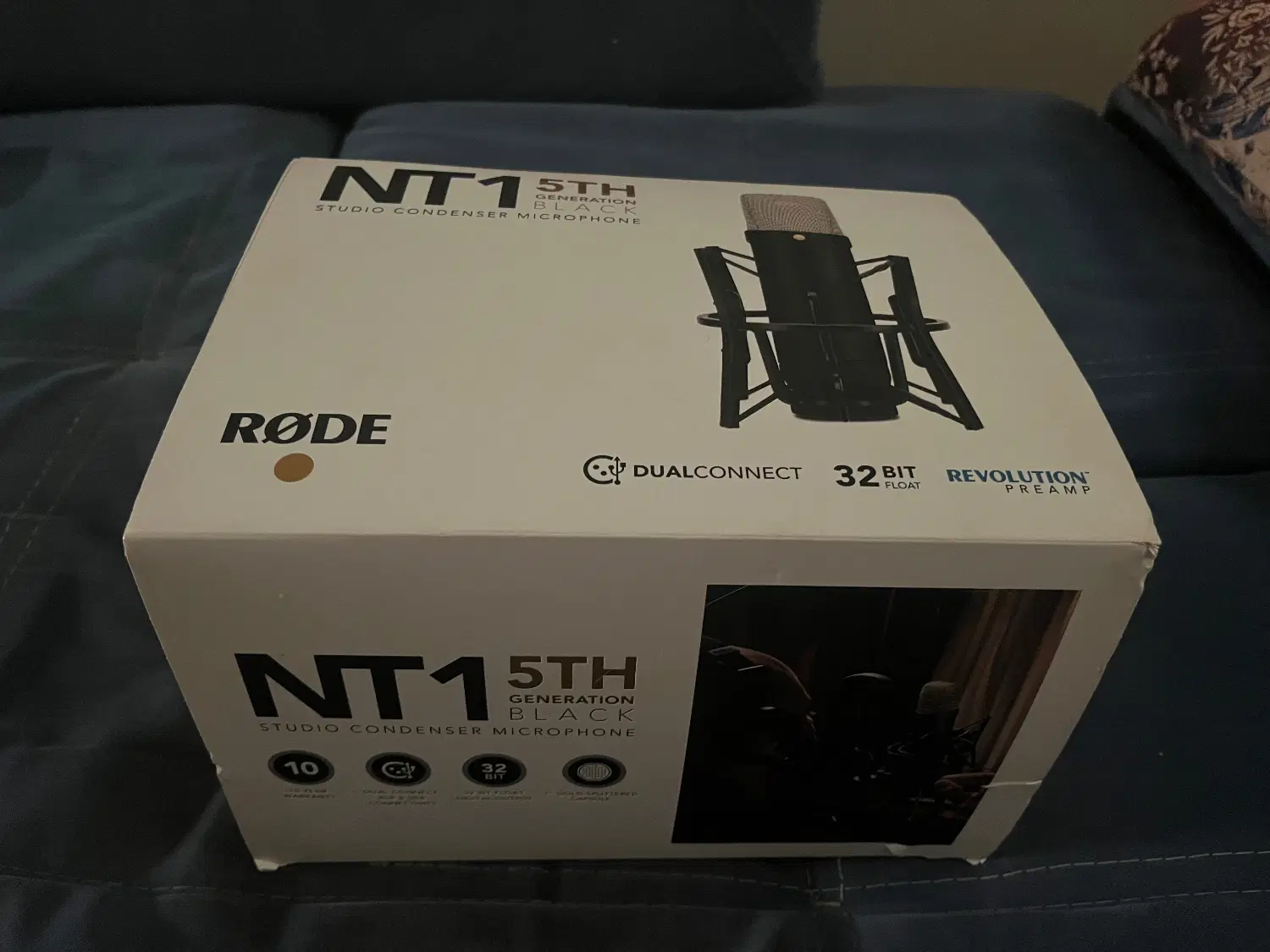 میکروفون Rode nt1 نسل پنج مشکی خریداری از آمازون|آلات موسیقی|تهران, ارامنه|دیوار