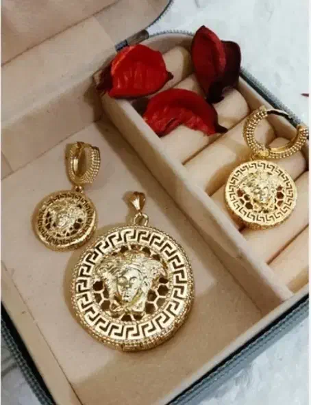 نیمست طلاروس ورساچه رنگ ثابت طرح طلا ضد حساسیت|بدلیجات|بندر ترکمن, |دیوار
