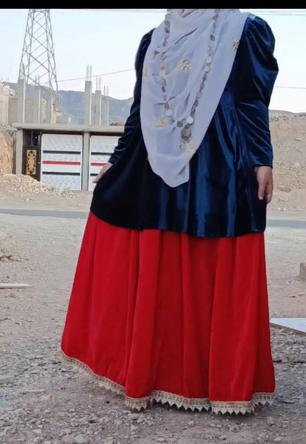 لباس محلی|لباس|مسجد سلیمان, |دیوار