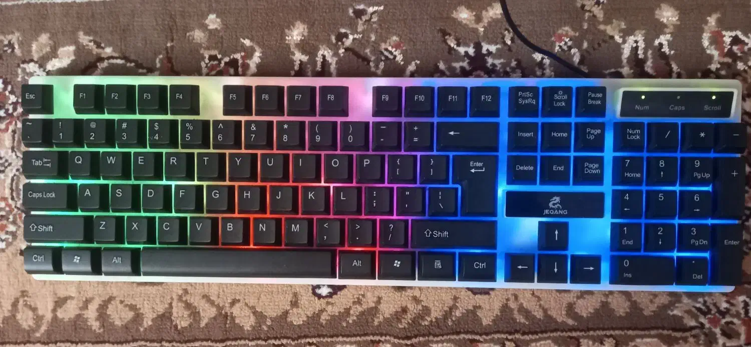 کیبورد گیمینگ جکنگ|قطعات و لوازم جانبی رایانه|رشت, پیرکلاچای|دیوار