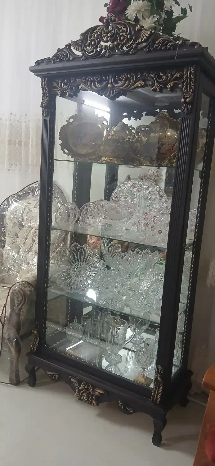 گنجه|بوفه، ویترین، کنسول|قائن, |دیوار