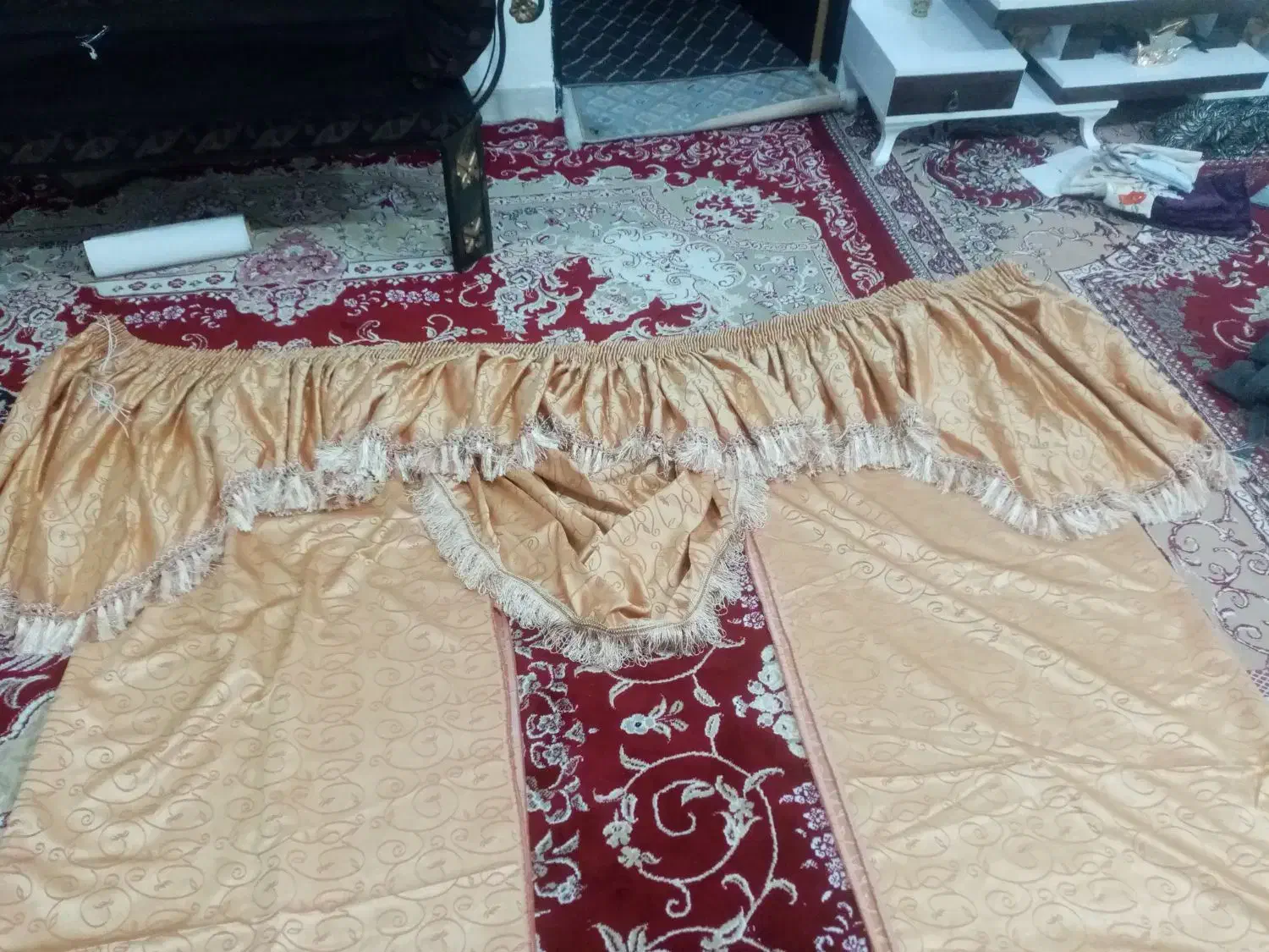 پرده شامی|پرده، رانر، رومیزی|فریمان, |دیوار