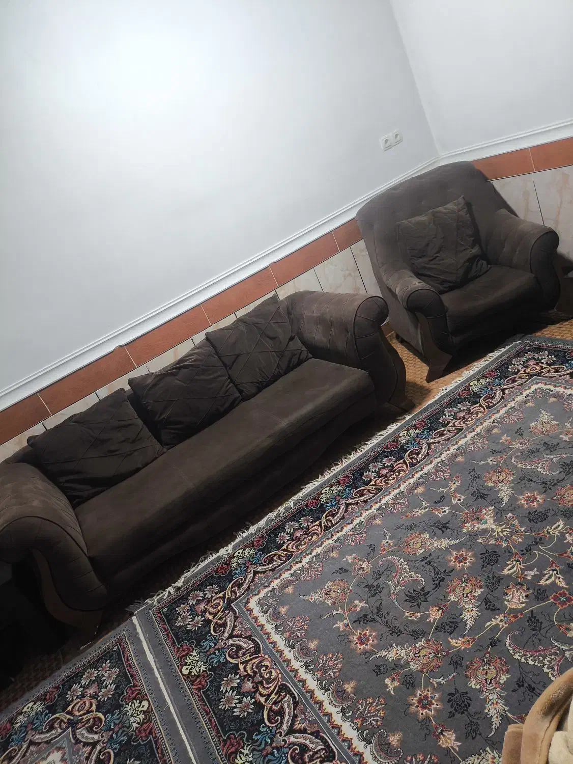 مبل ۷ نفره|مبلمان خانگی و میز عسلی|مسجد سلیمان, |دیوار