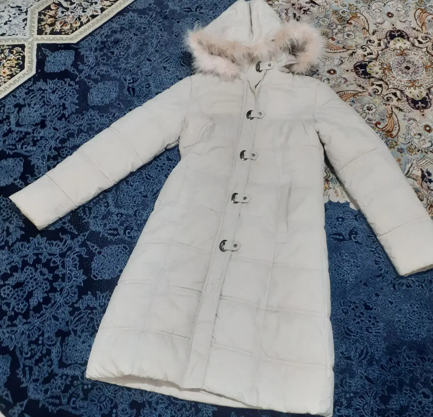 کاپشن دخترانه رنگ کرمی|لباس|شیراز, سلطان آباد|دیوار