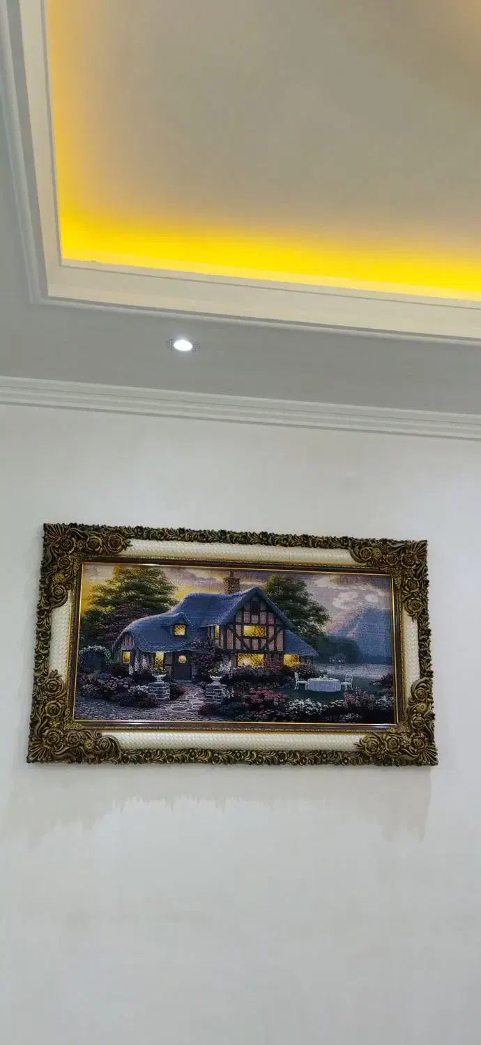 تابلو باطرح زیبا|تابلو فرش|بهارستان, |دیوار