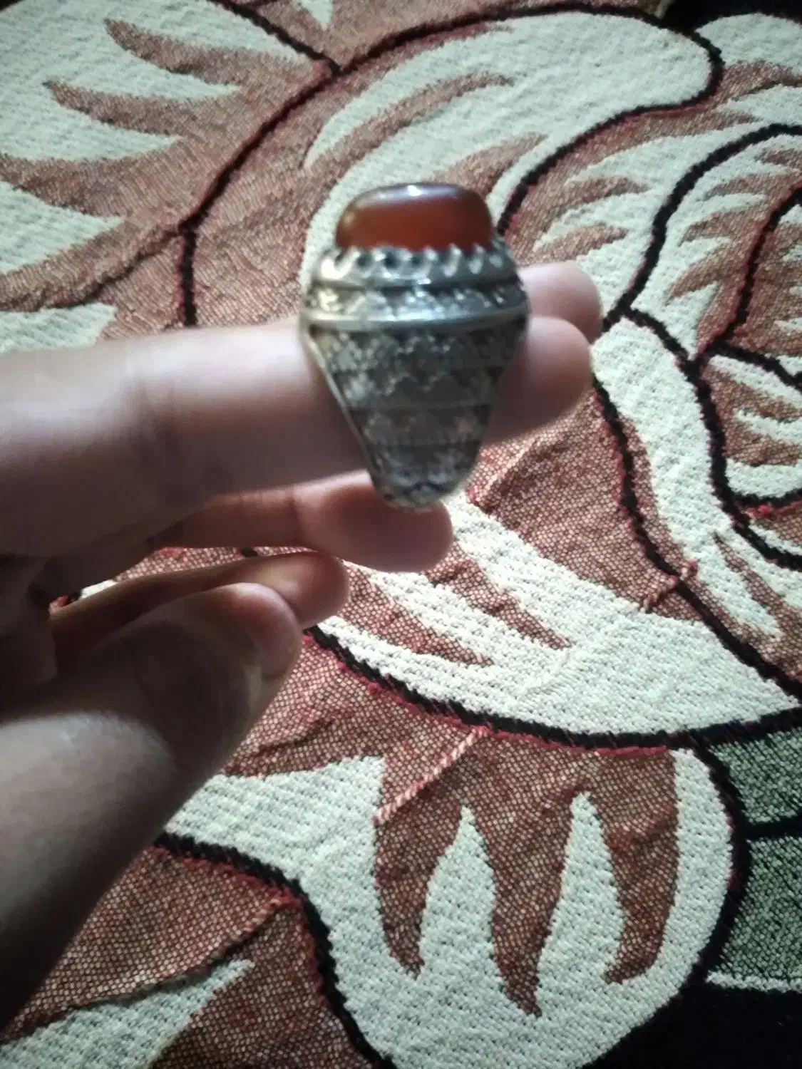 انگشتر نقره|جواهرات|کارون, |دیوار