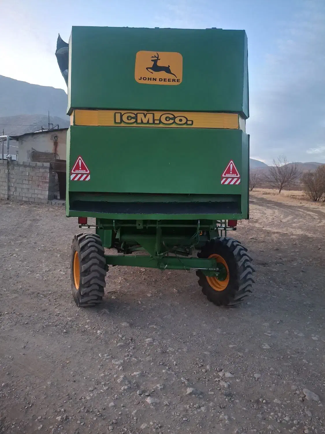 کمباین جاندیر۹۵۵ بازدید کرمانشاه|خودرو سنگین|دهگلان, |دیوار