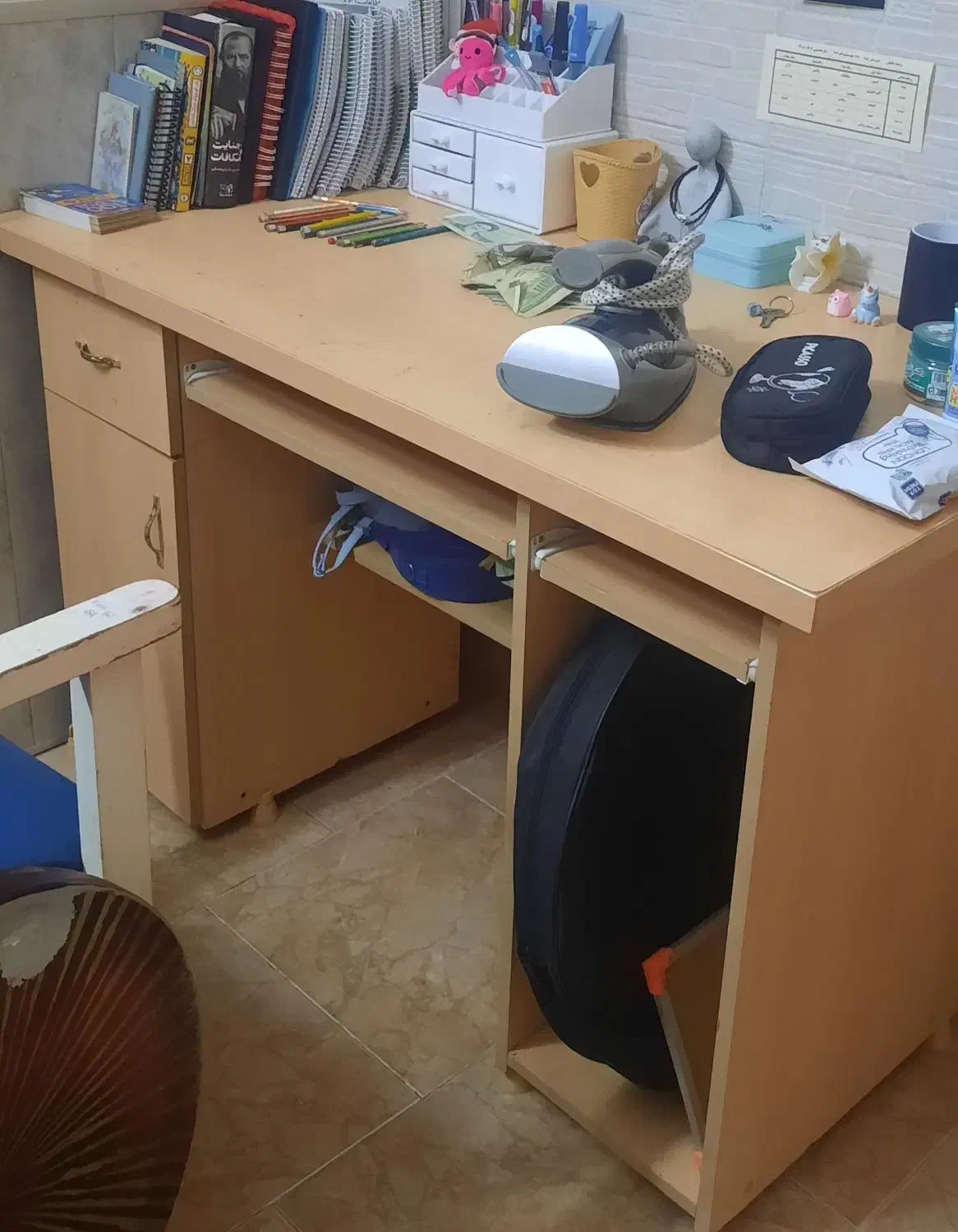 میز کامپیوتر|میز تحریر و کامپیوتر|ساری, |دیوار