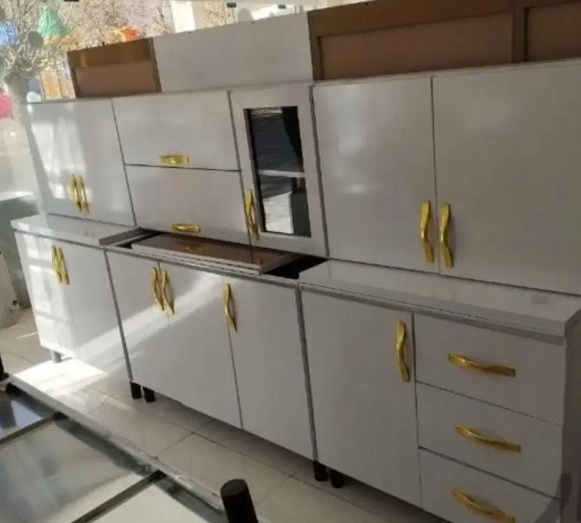 کابینت پیش ساخته  سفید نقد ،اقساط کامرانی|مصالح و تجهیزات ساختمان|خرم‌آباد, |دیوار