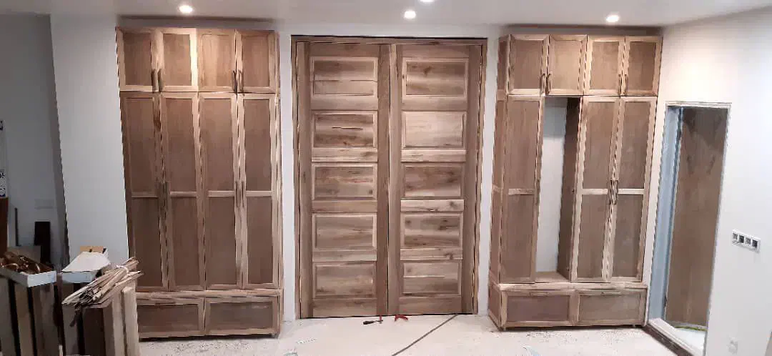 پله چوبی فلزی درب چوبی لابی دکورچوبی بوفه|مصالح و تجهیزات ساختمان|تهران, بهار|دیوار