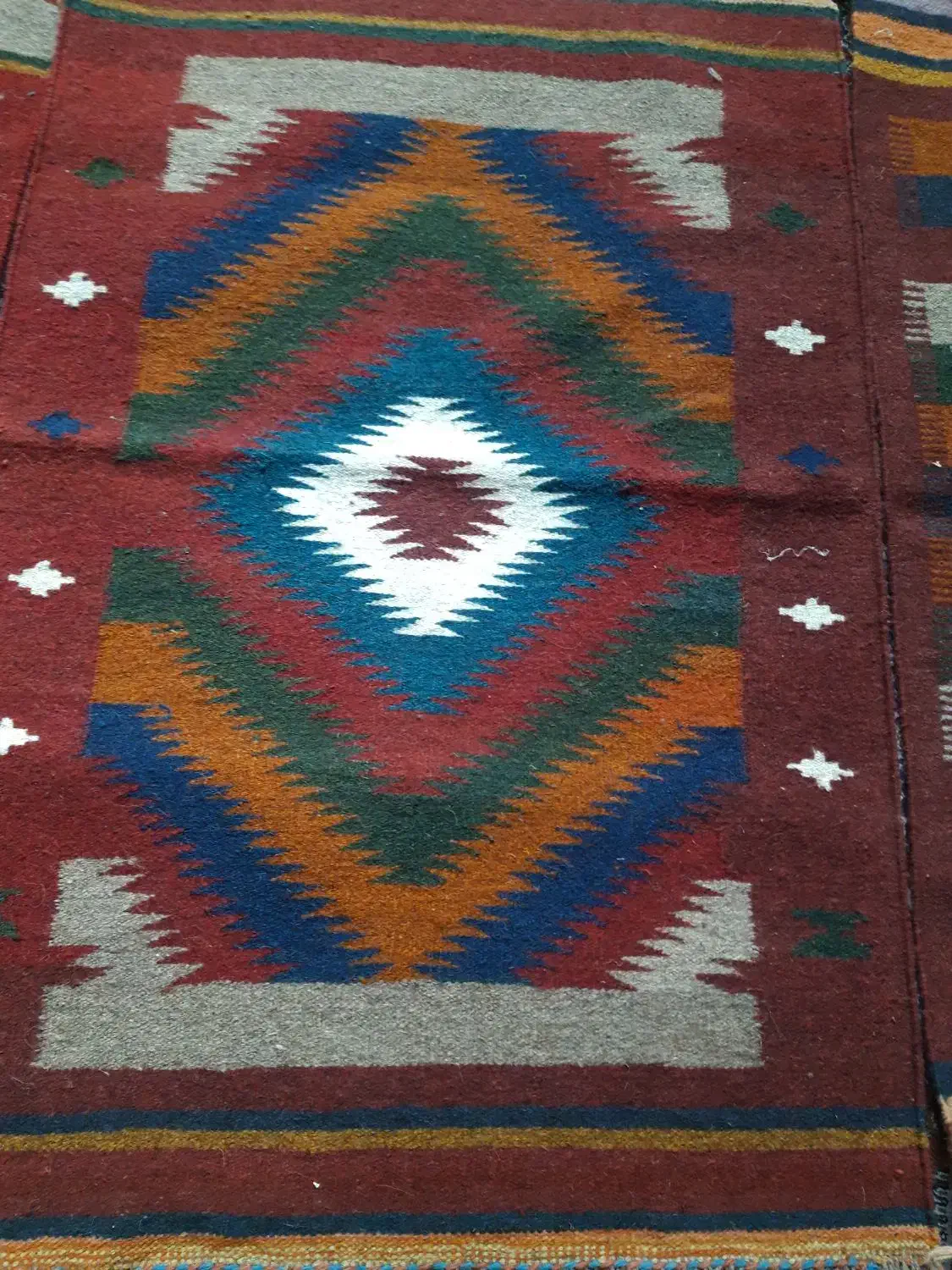 گلیم دست بافت کادویی مناسب شب یلدا|گلیم، جاجیم، گبه|تایباد, |دیوار