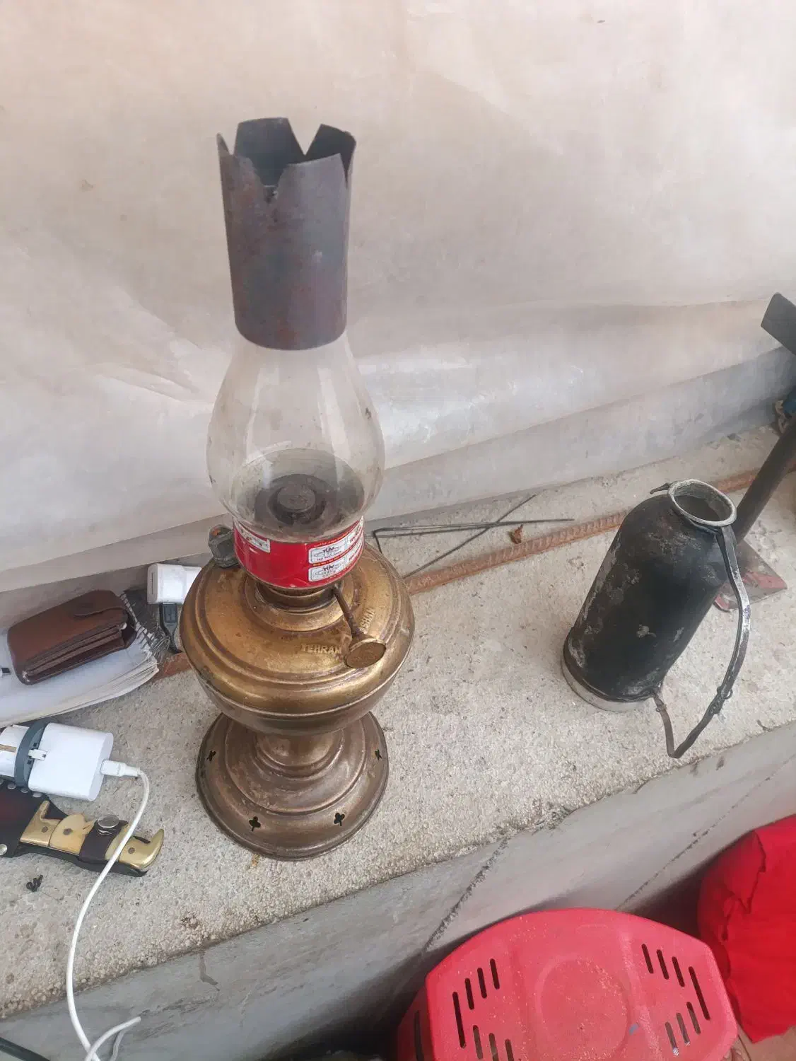 لنپا خورشید نشان|لامپ و چراغ|علی‌آباد کتول, |دیوار