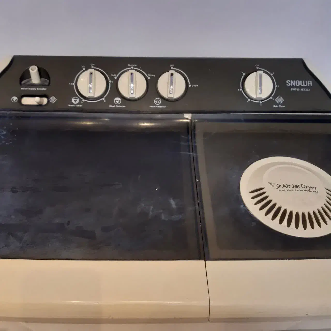 لباس شویی دوقلو 9کیلیویی سالم|ماشین لباسشویی و خشککن لباس|برخوار, |دیوار