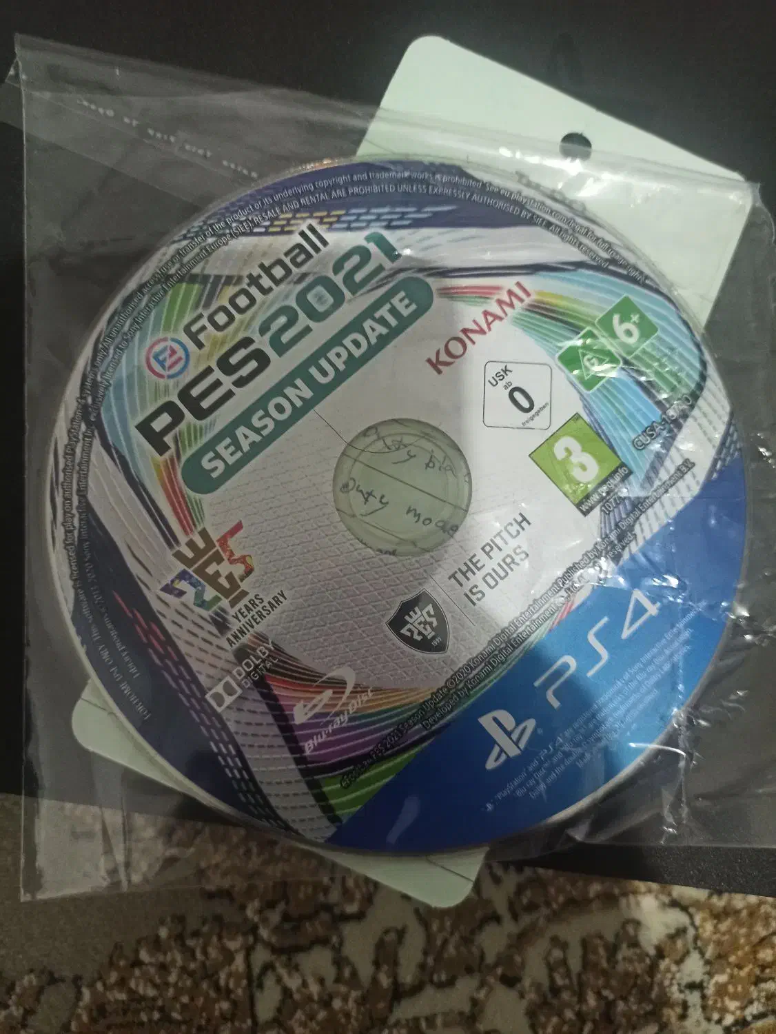 دیسک pes 21 برای ps4|کنسول، بازی ویدئویی و آنلاین|مرودشت, ابوذر شمالی‎|دیوار