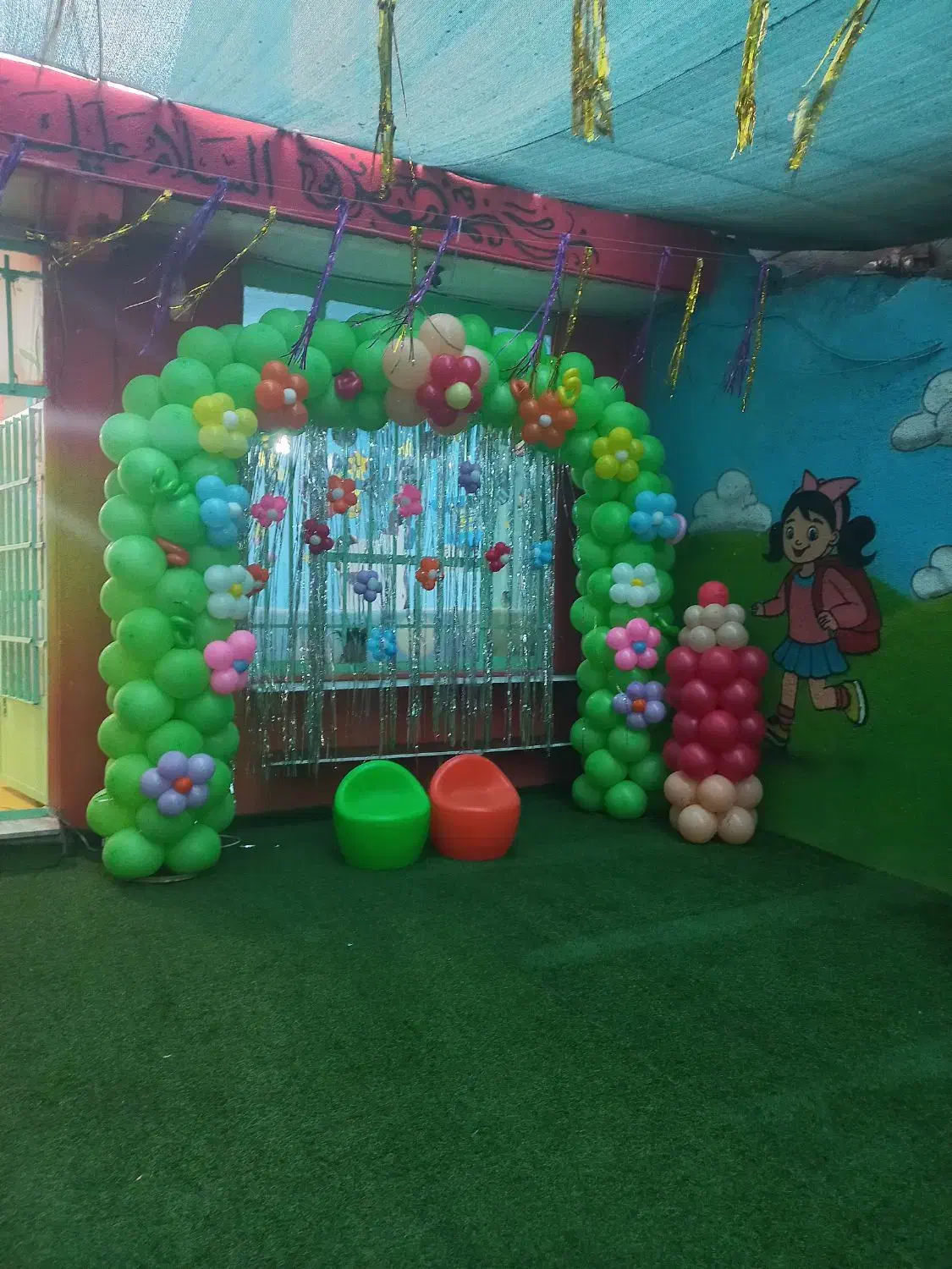 دیزاین گل و بادکنک ماهلین|خدمات پذیرایی، مراسم|مشهد, الهیه|دیوار