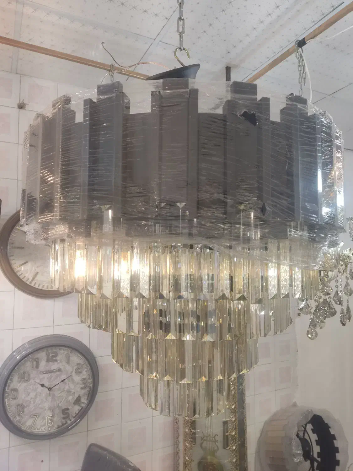 دنیای لوستر و برنزی رضایی|لوستر و چراغ آویز|کوهدشت, |دیوار