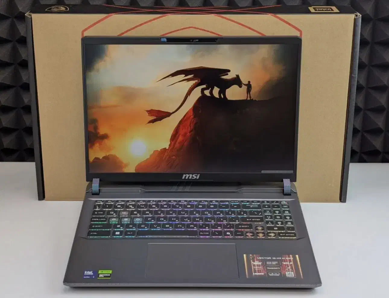 open boxلپ تاپ 17 اینچی ام اس ای MSI Vector 17 HX|رایانه همراه|کرمان, |دیوار