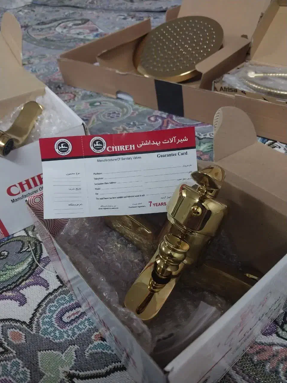 شیرالات طلایی|لوازم سرویس بهداشتی|قم, شهید صیاد شیرازی|دیوار