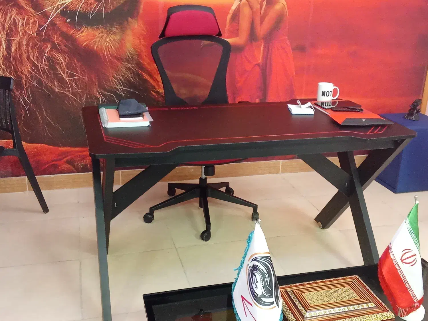 میز گیمینگ و صندلی توپ|صندلی و نیمکت|رشت, دیلمان|دیوار