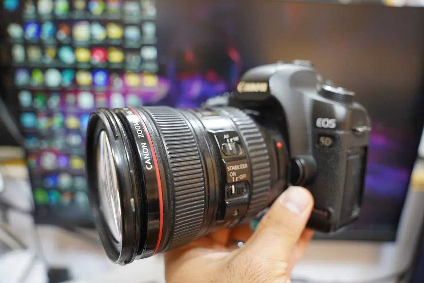 Canon 5D Mark II with 24-105mm|دوربین عکاسی و فیلم‌برداری|نسیم‌شهر, |دیوار