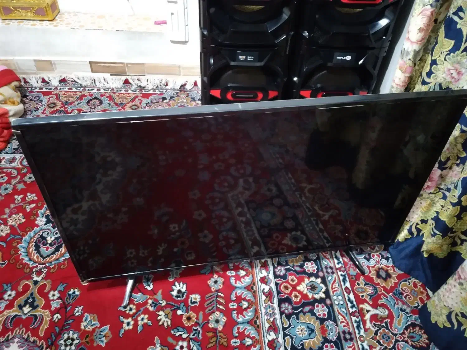 الجی50اینچ صفحه سیاه|تلویزیون و پروژکتور|گرگان, |دیوار