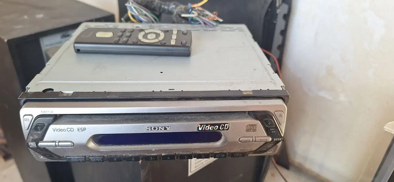 پخش سونی ژاپن خودرو سی دی خور تصویری|قطعات یدکی و لوازم جانبی|شیراز, کوشک میدان|دیوار