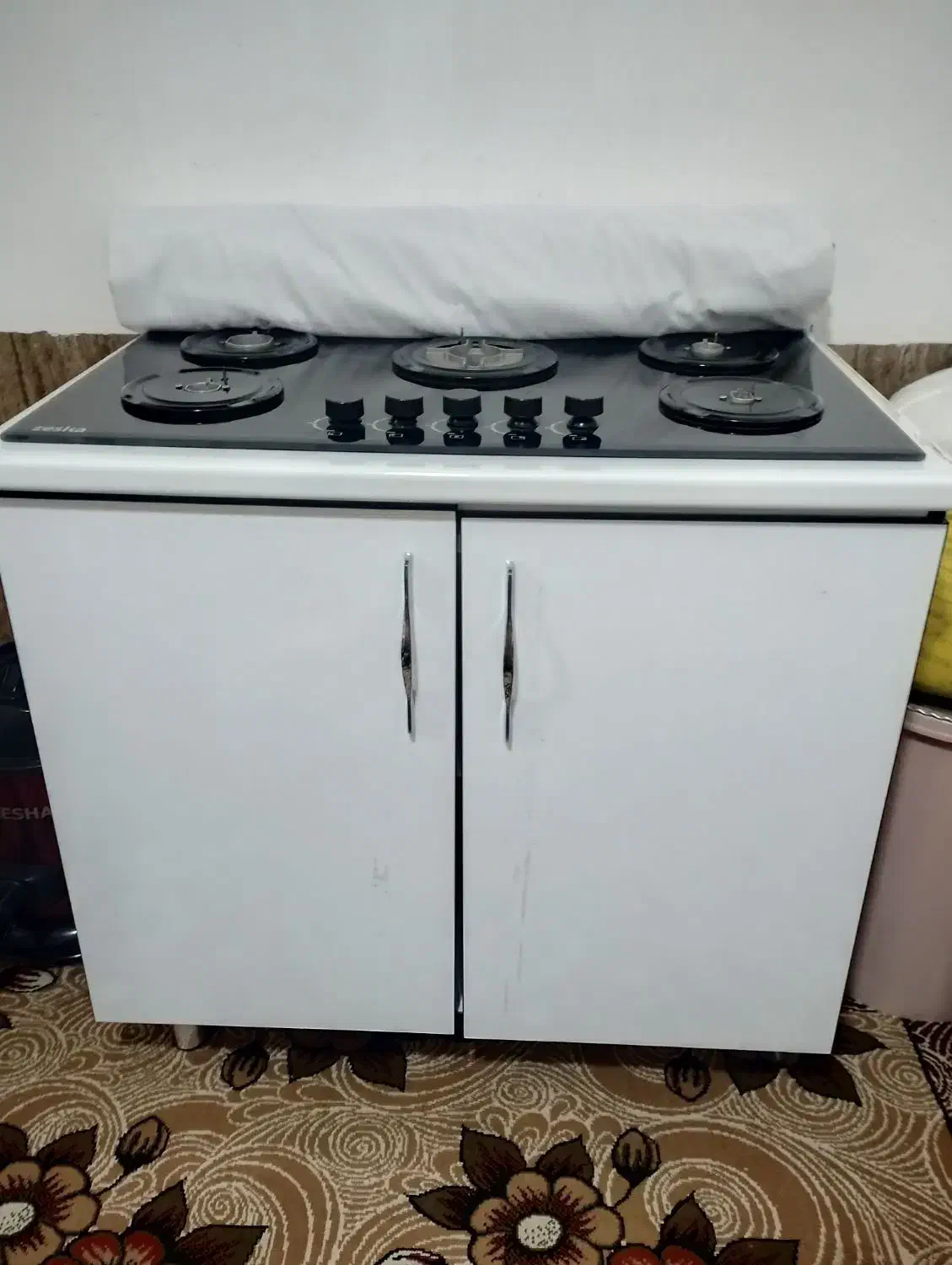 گاز صفحه ای با کابینت|اجاق گاز و لوازم برقی پخت‌وپز|ایلام, |دیوار