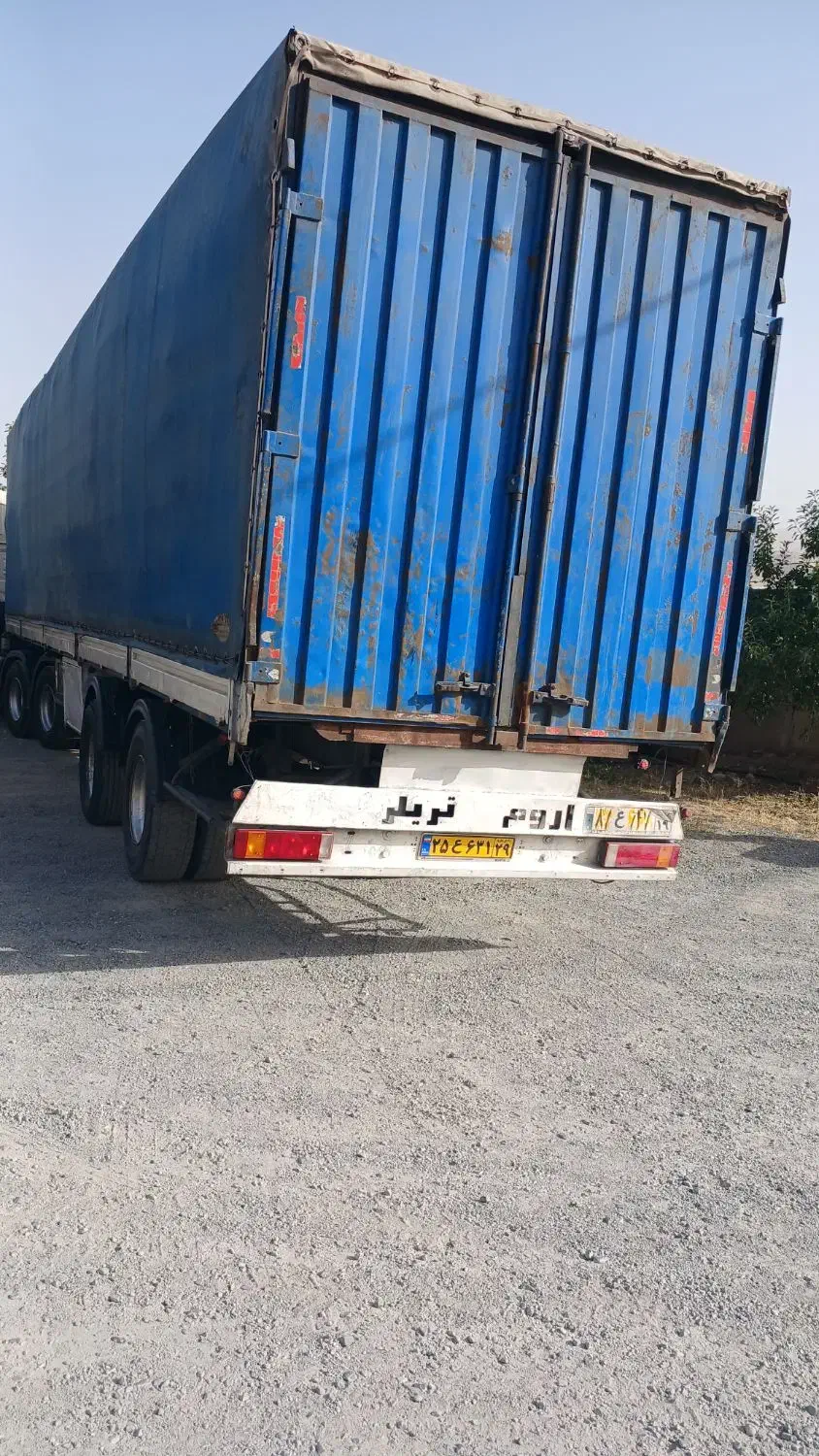 تریلی چادر دومحور|خودرو سنگین|کرمانشاه, |دیوار