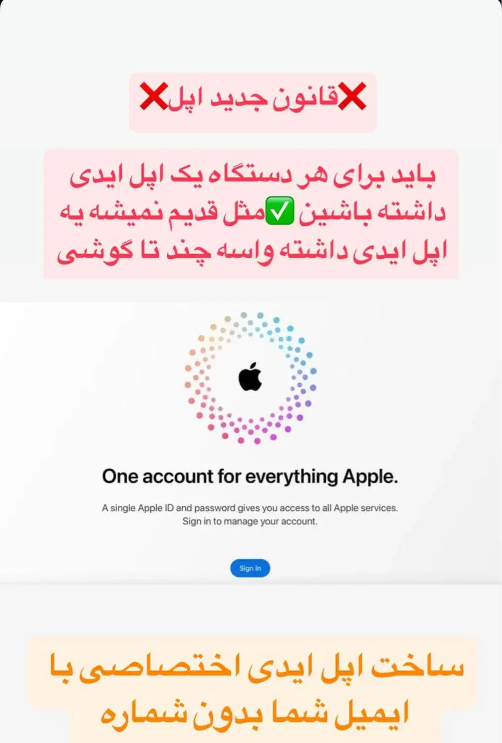 ساخت اپل ایدی با جیمیل شخصی|خدمات رایانهای و موبایل|کرج, گوهردشت|دیوار