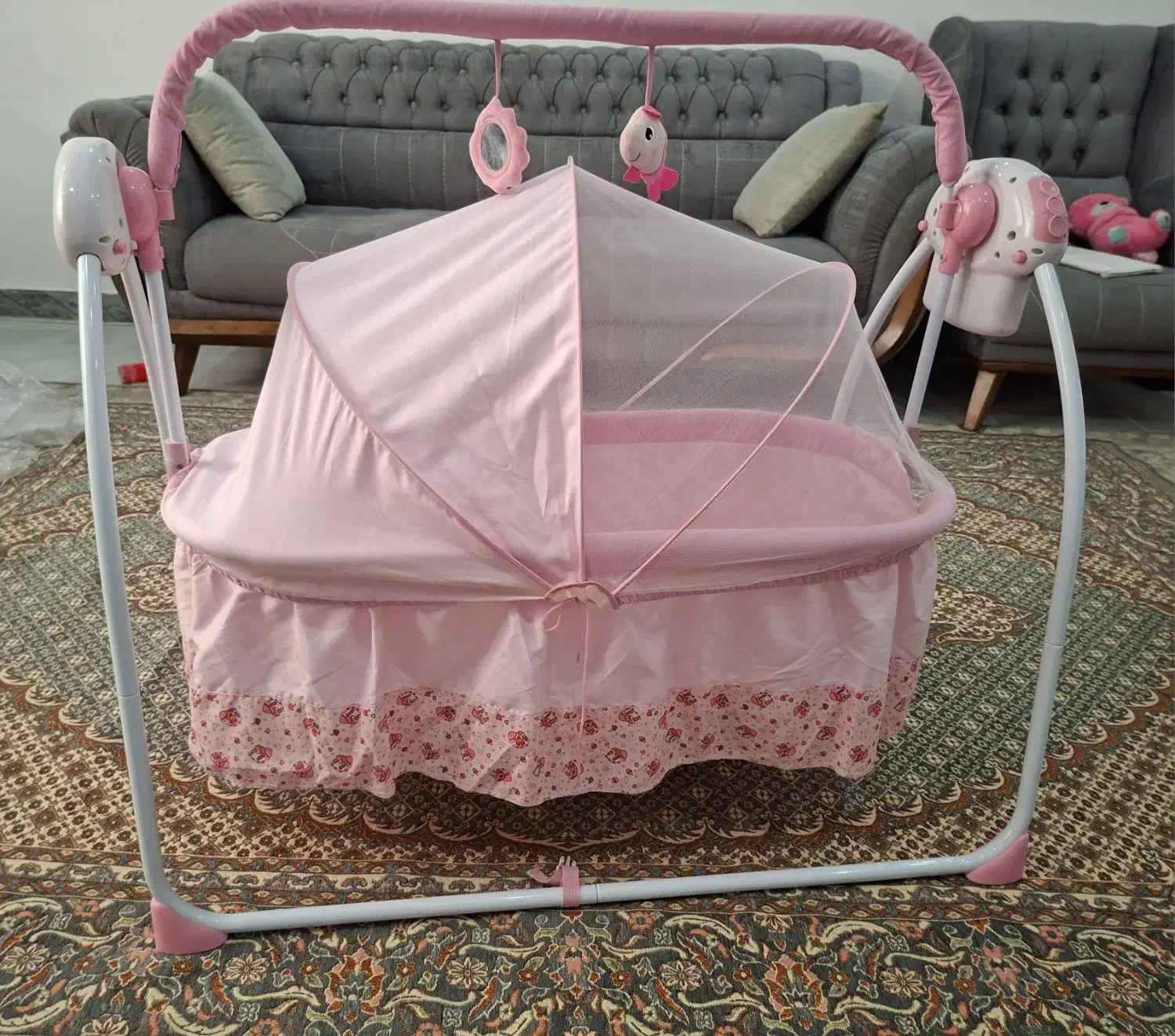 گهواره برقی پریمی|اسباب و اثاث بچه|پرند, فاز ۰|دیوار