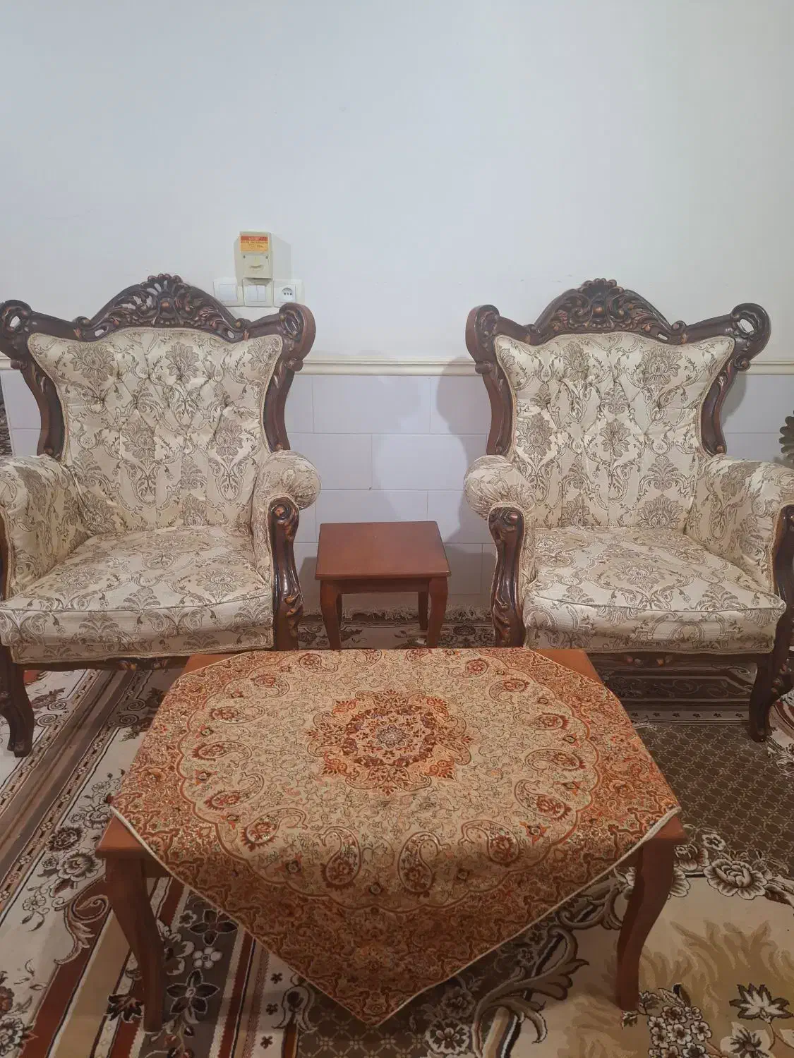 مبل سلطنتی در حدنو|مبلمان خانگی و میز عسلی|لامرد, |دیوار