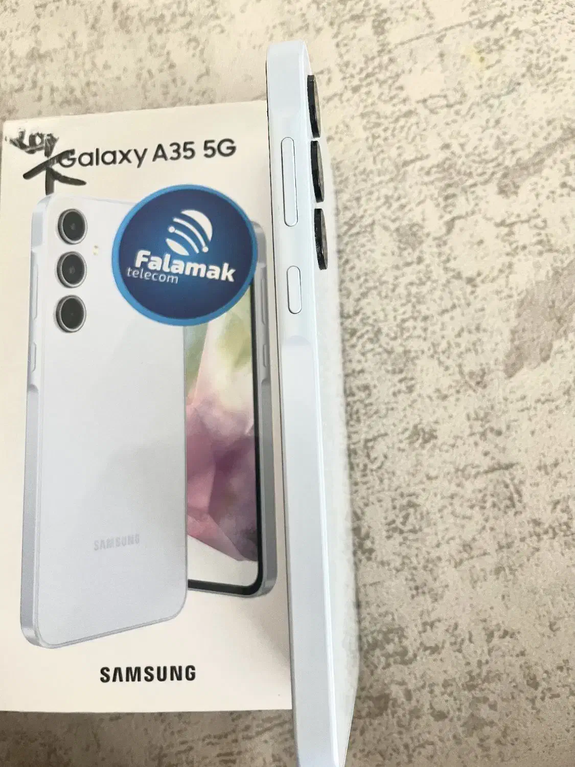 سامسونگ Galaxy A35 با حافظهٔ ۲۵۶ گیگابایت+آداپتور|موبایل|تهران, تهرانپارس شرقی|دیوار